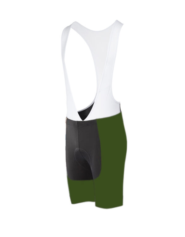 Cykelshorts sort oliven, store størrelser