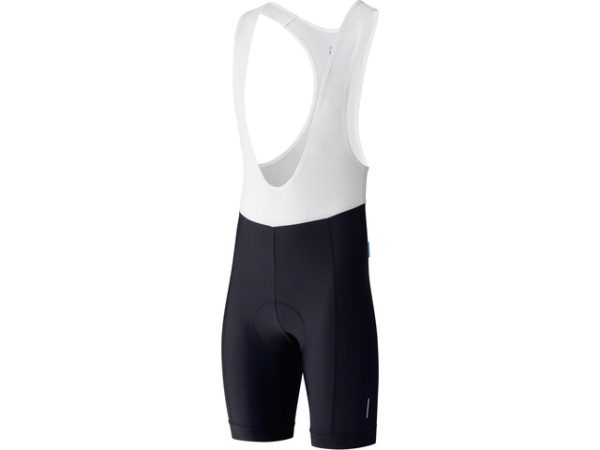Cykelshorts med seler og gel pude, store størrelser,