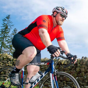 Cykelshorts uden seler, store størrelser med gelpude