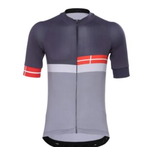 Cykeltrøje Danmark grå