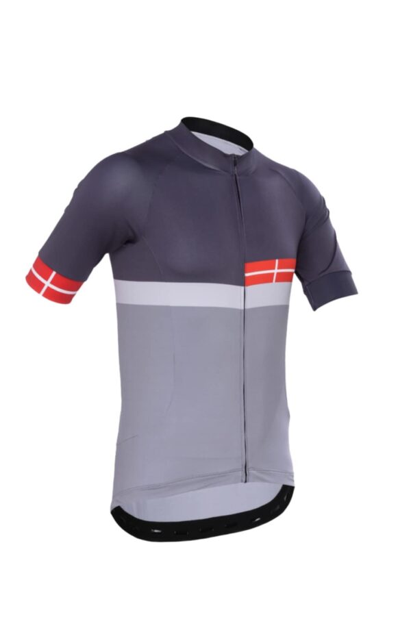 Cykeltrøje Danmark grå - Image 3